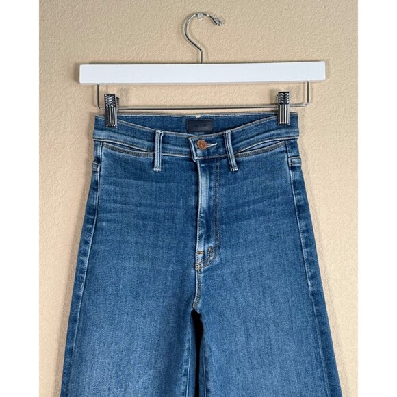 MOTHER Blue Flare & Wide Leg Jeans - Picture 5 of 16